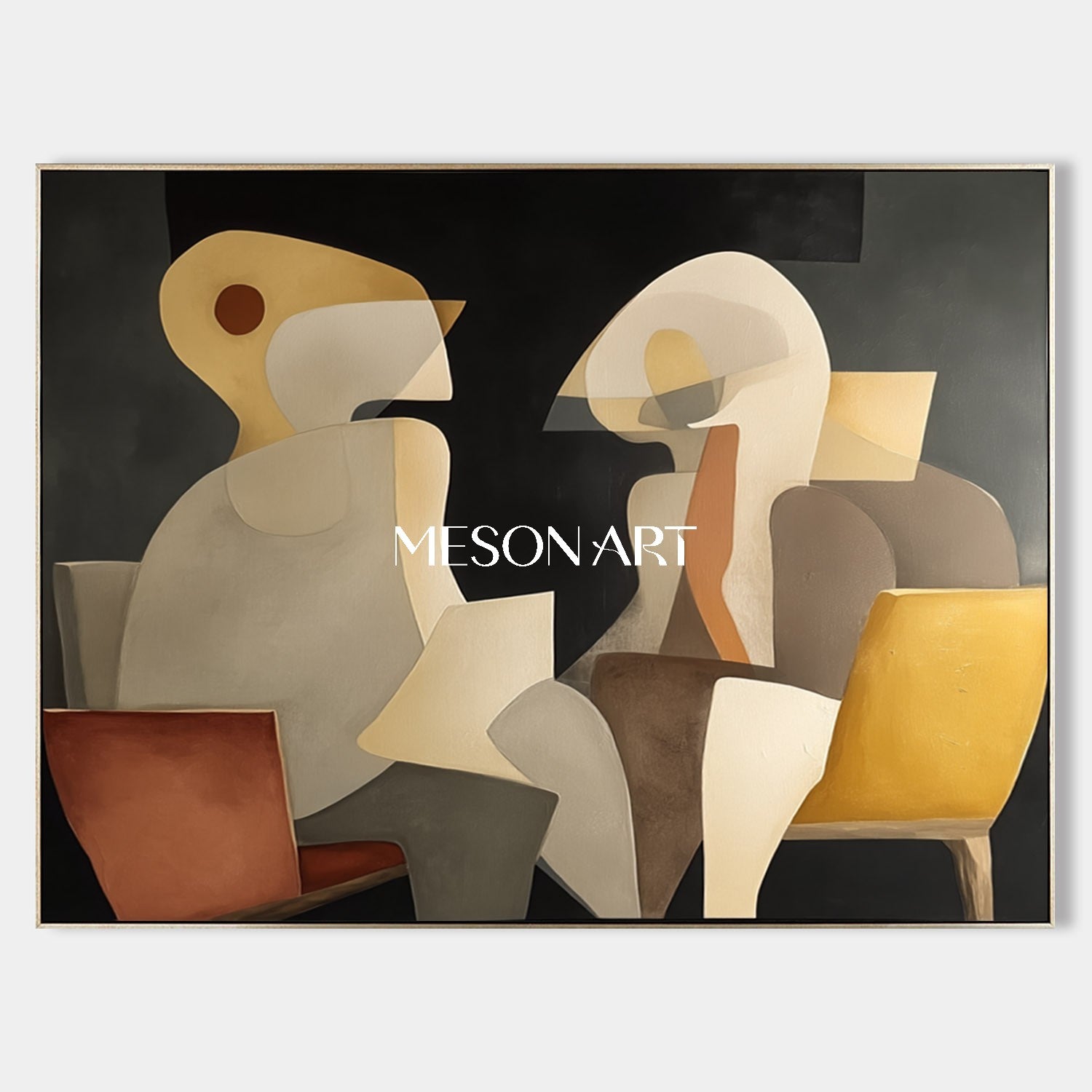Shop Abstract Minimalist Modern Art Living Room or Bedroom Wall Decor