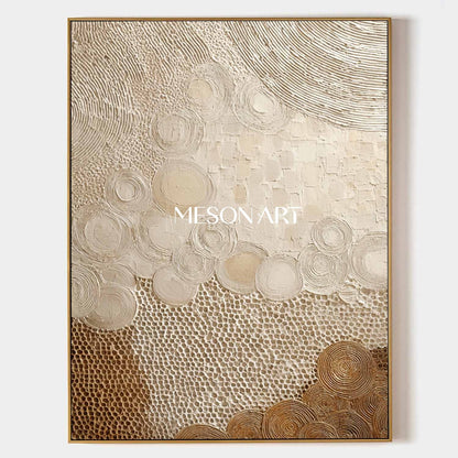 Neutral Beige Boho Canvas – Minimal Wall Art for Relaxing Spaces
