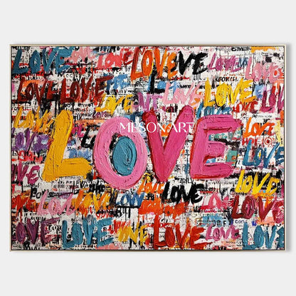 Large LOVE wall art decoration, wedding room decoration ideas, Valentine's Day LOVE special gift