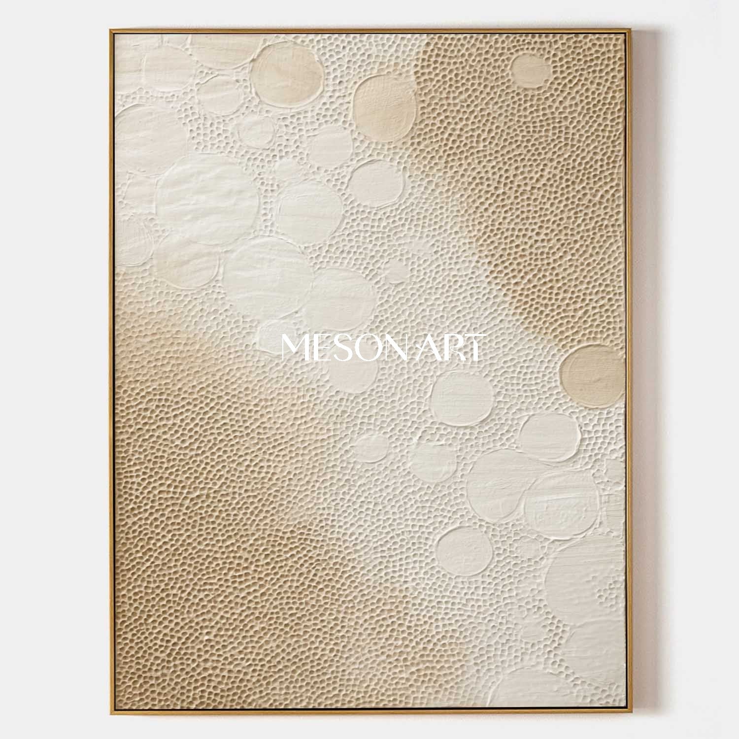 Textured Boho Wall Decor – Handmade Canvas for Bedrooms & Offices