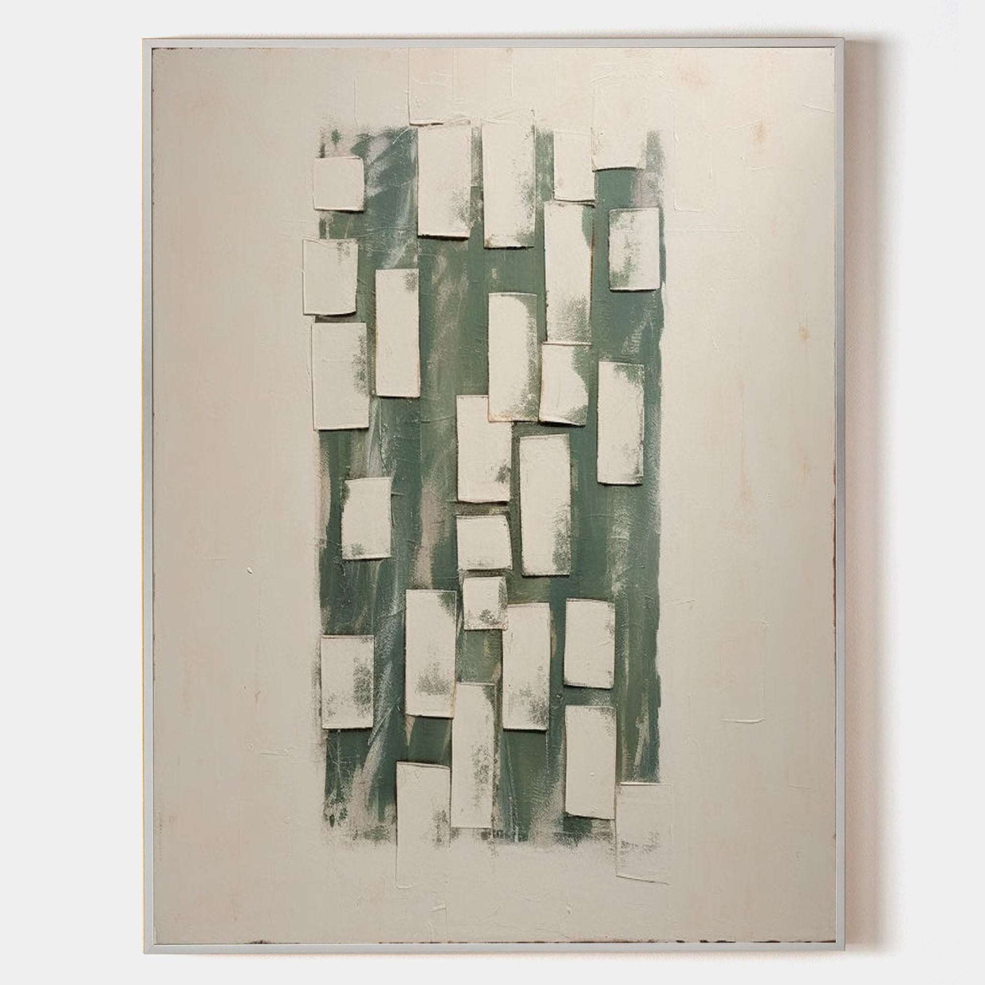 Wabi Sabi Art Canvas Beige Minimalist Texture Wall Art Beige Abstract Texture Canvas Oil Painting
