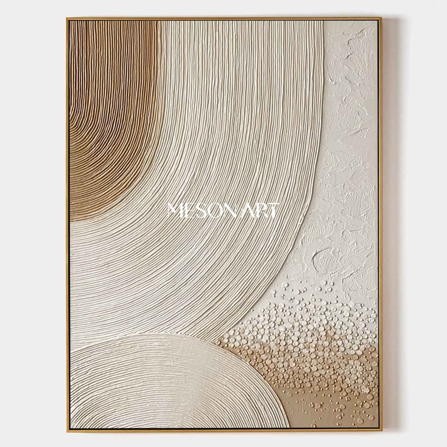 Buy Boho Wall Art – Handcrafted Canvas with Textured Colors for Home
