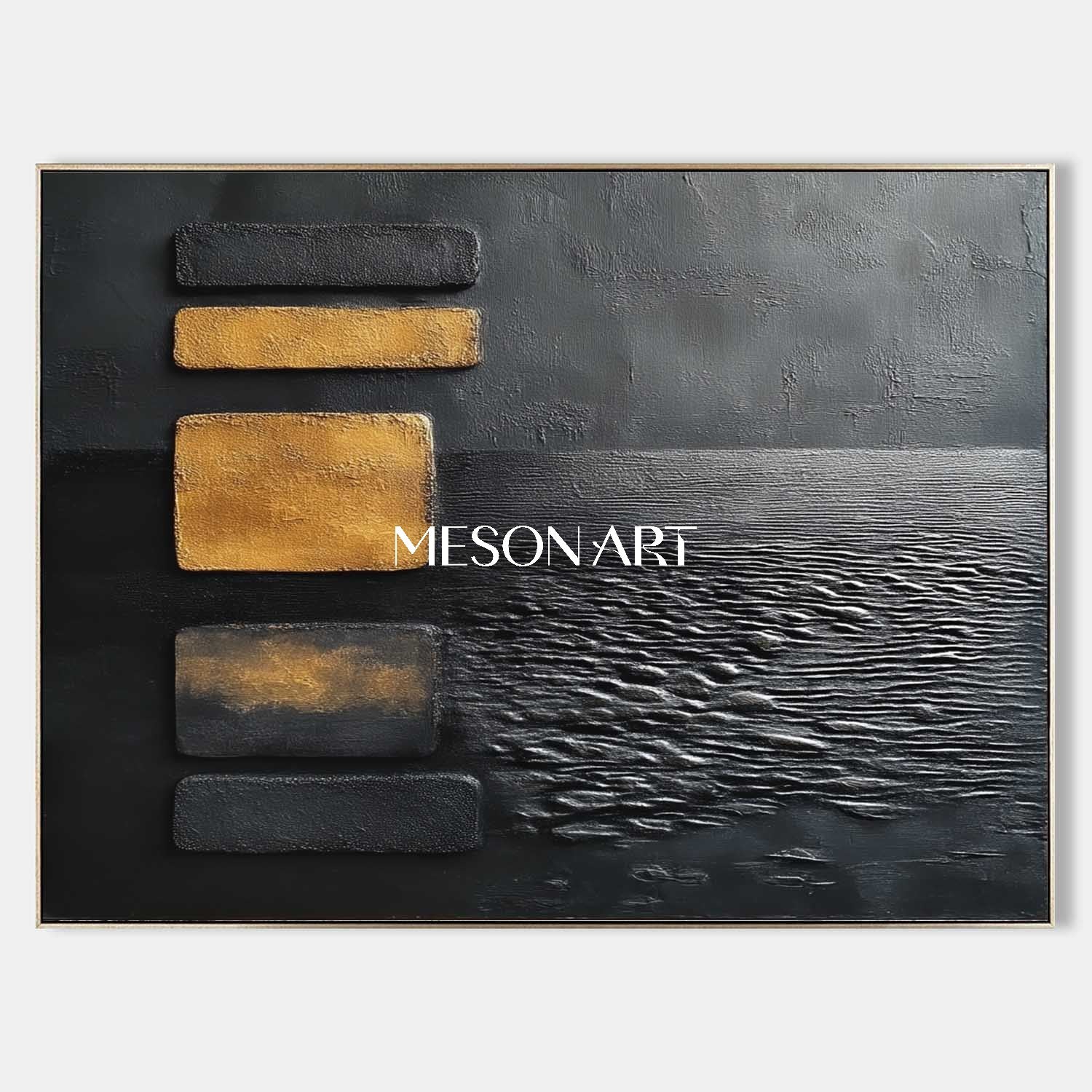 Order Large Textured Abstract Painting for Luxury Home or Hotel Wall