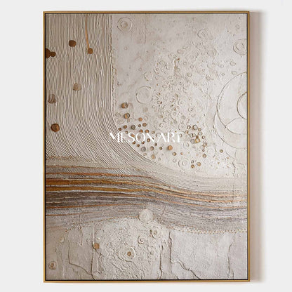 Boho Wall Art – Eclectic Handmade Art Canvas for Modern Living Room Spaces