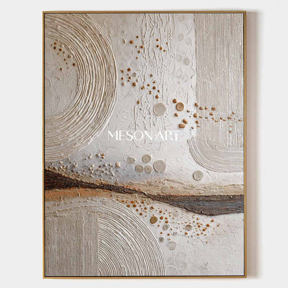 Bohemian Abstract Canvas Art – Large and Colorful Textured Art for Walls