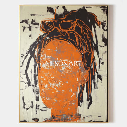 Contemporary Pop Art Abstract Expressionism Painting Ready to Hang