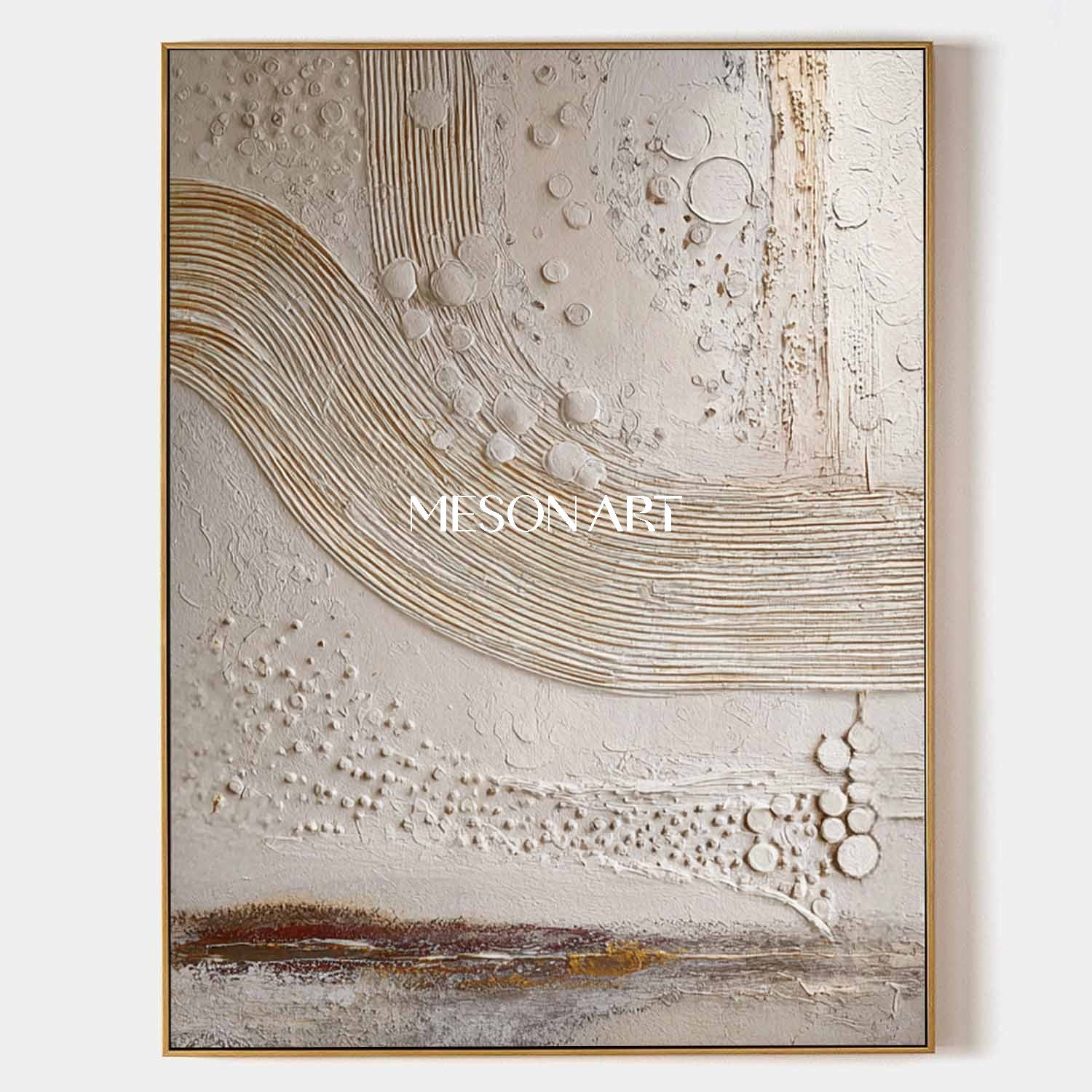 Bohemian Art – Textured Canvas with Abstract Colorful Designs for Contemporary Walls