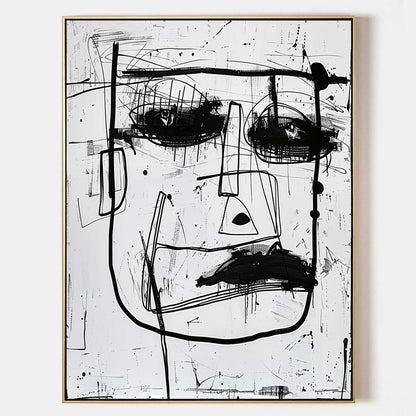 Basquiat Graffiti Abstract Canvas Art Basquiat Graffiti Abstract Wall Hanging Painting