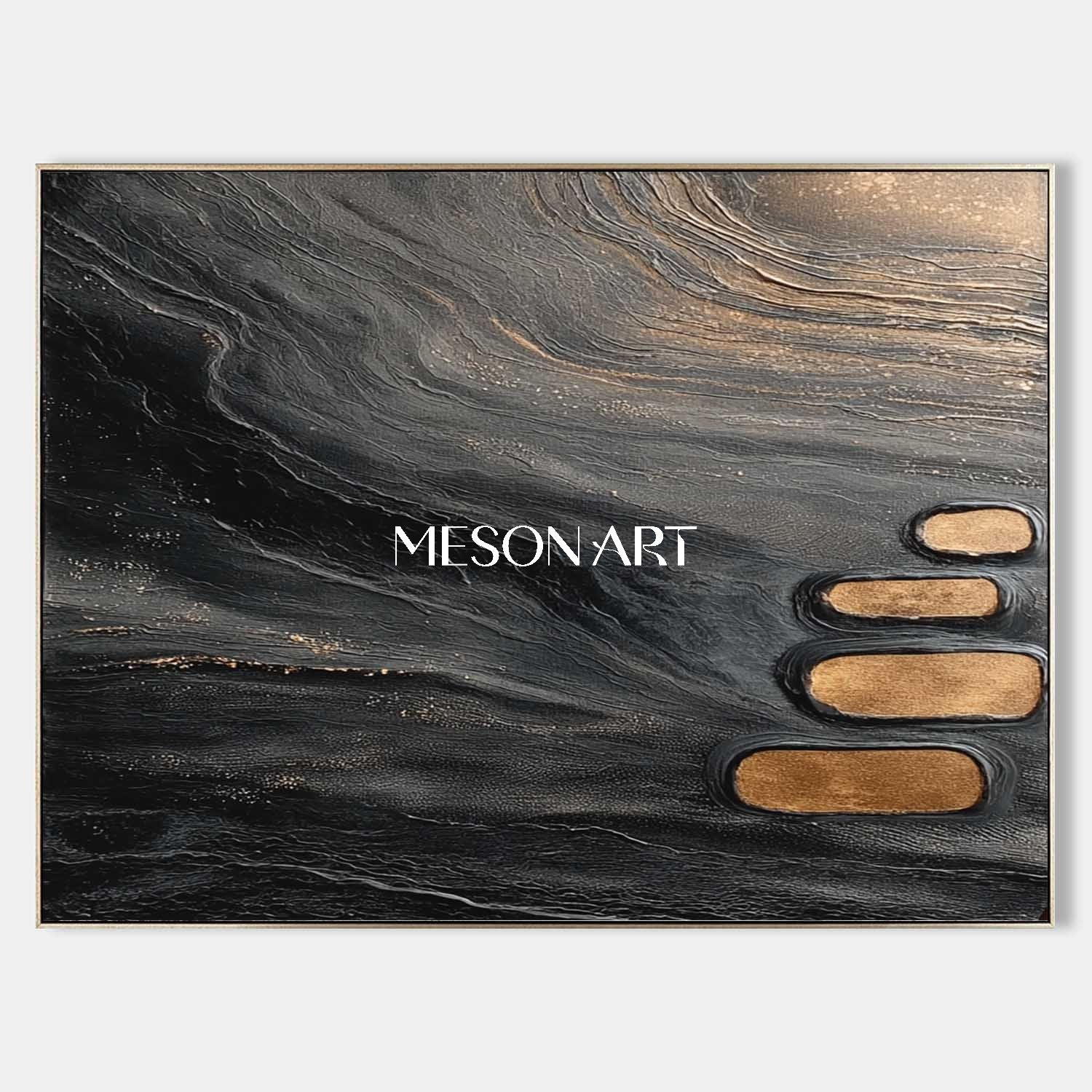 Buy Textured Minimalist Abstract Canvas for Dining Room or Bedroom