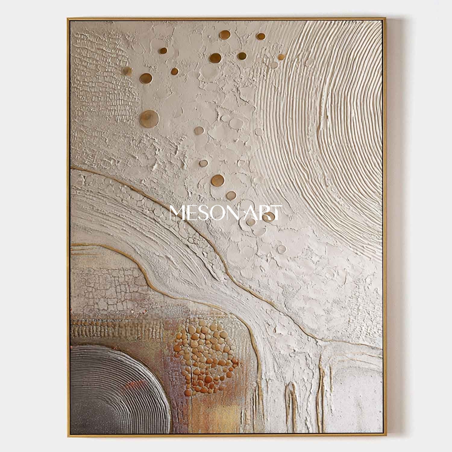 Bohemian Wall Art Bohemian Painting for Living Room Boho Canvas Art