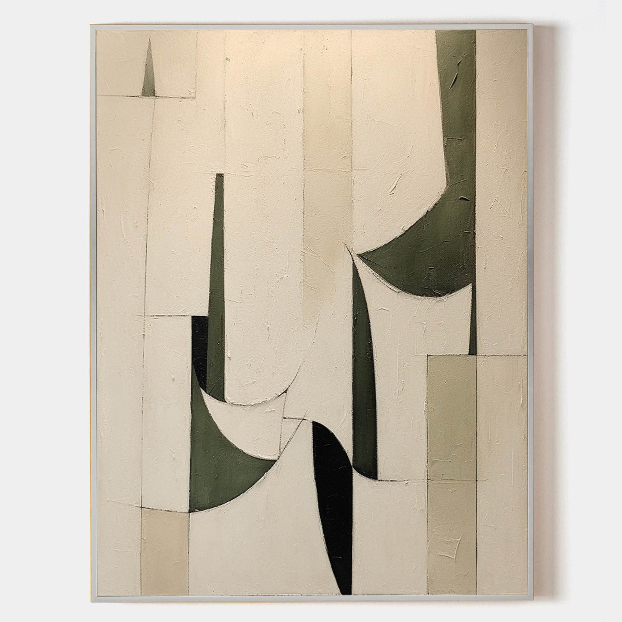Wabi Sabi Art Canvas Large Beige Minimalist Wall Art Beige Abstract Texture Abstract Oil Painting