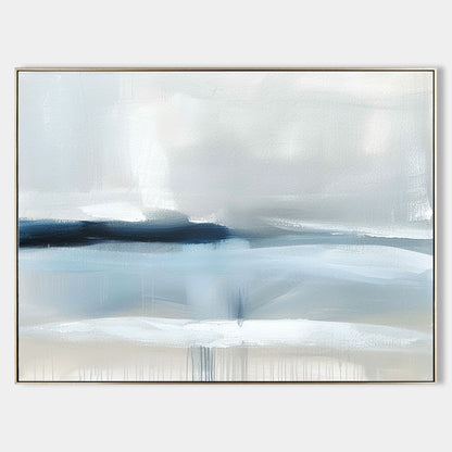 Light Blue Abstract Canvas Art for Sale Light Blue Canvas Wall Art Decor Light Blue Oil Painting