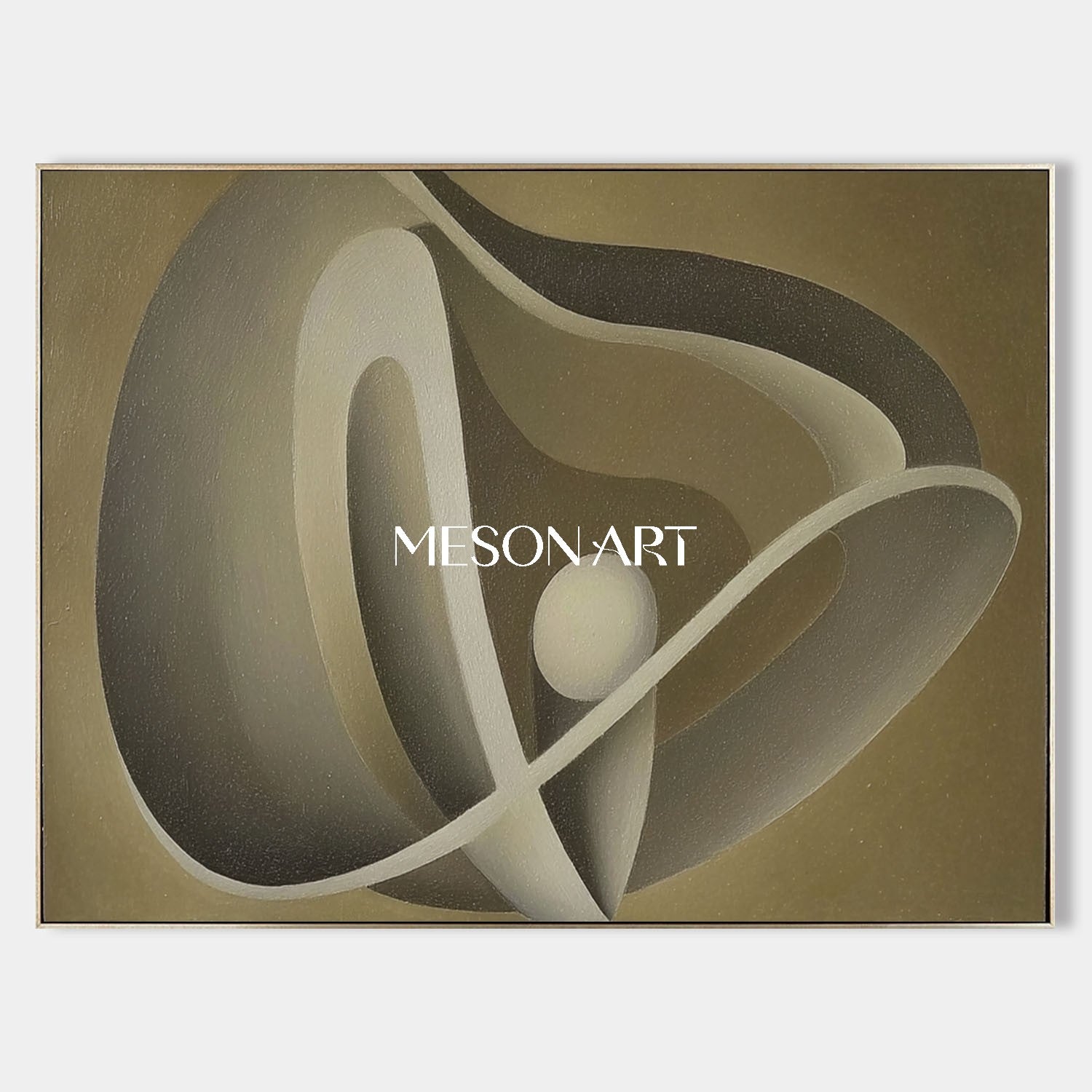 Modern Earth Tone Horizontal Wall Art Framed Original Decor Entryway Buy