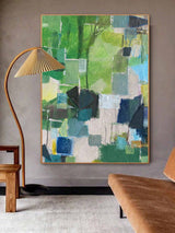 Colorful Textured Abstract Painting Colorful Contemporary Abstract Canvas Art Textured Wall Art