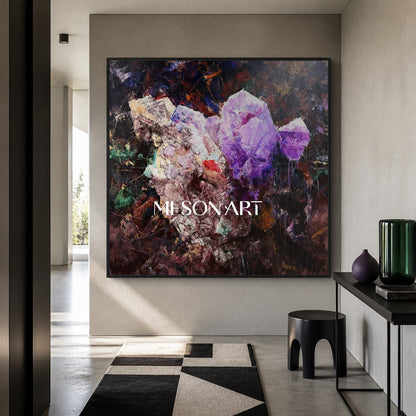 Purple Geode Art #ON045
