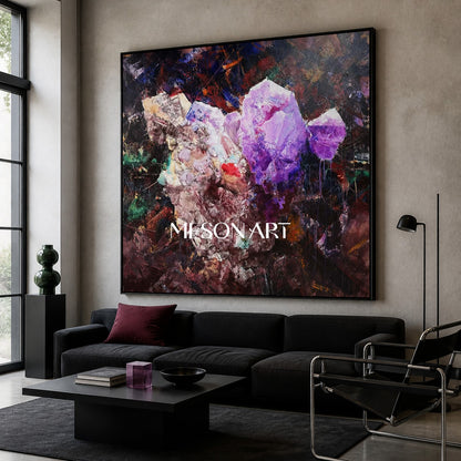Purple Geode Art #ON045