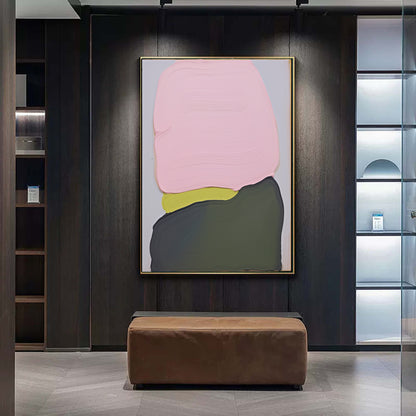 Colorful Abstract Art On Canvas Palette Wall Art Colorful Texture painting Minimalist Canvas Art