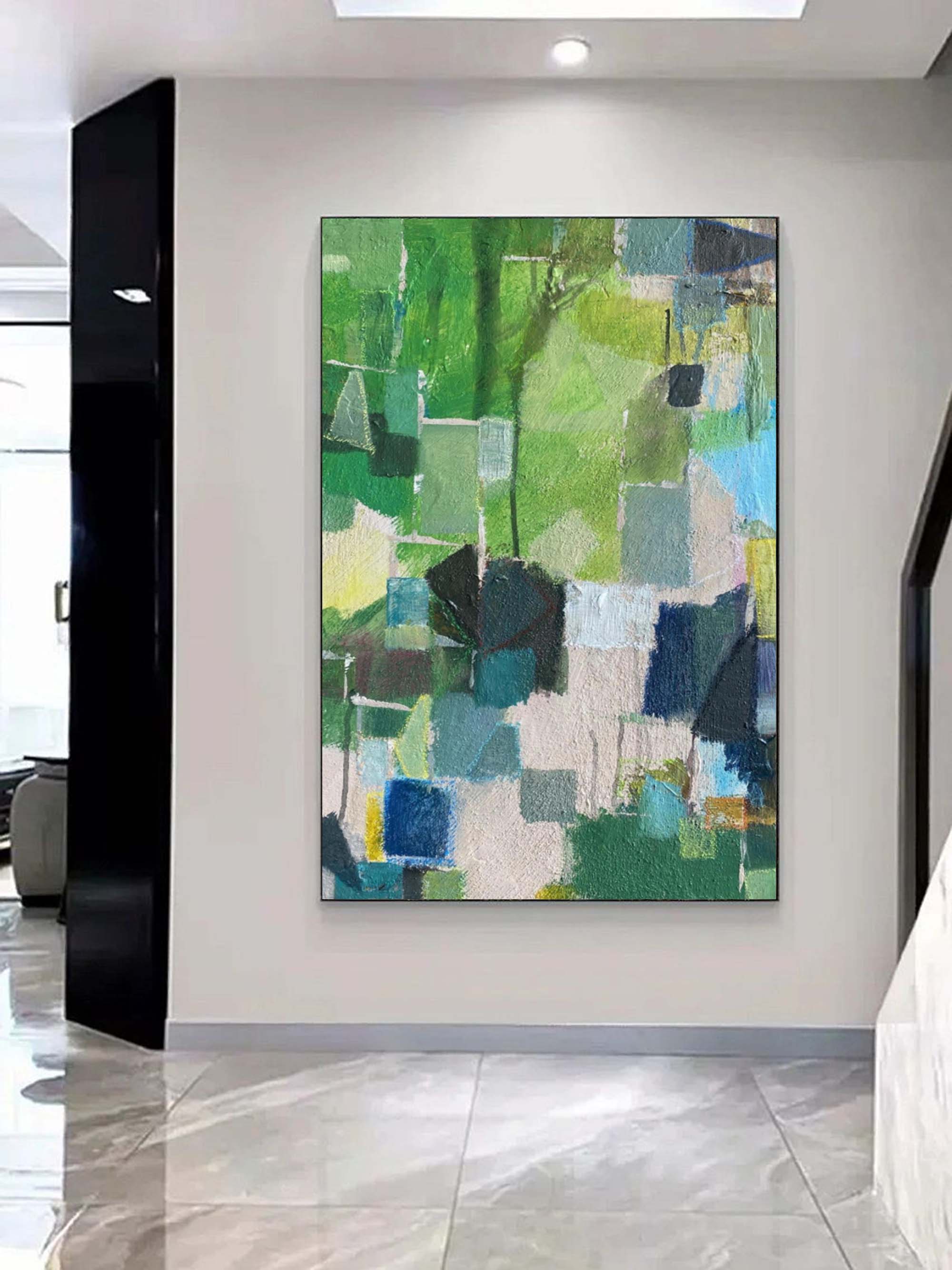 Colorful Textured Abstract Painting Colorful Contemporary Abstract Canvas Art Textured Wall Art