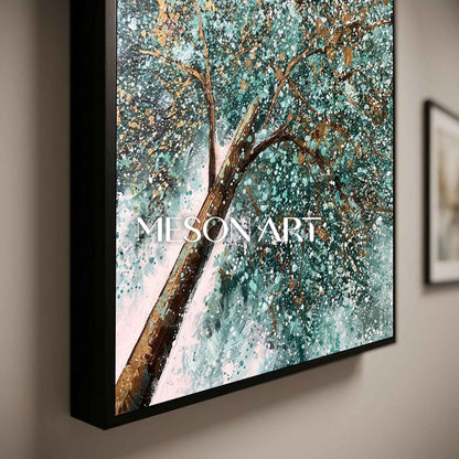 Contemporary Cubist Abstract Painting With Geometric Shapes And Neutral Tones For Modern Home Decor