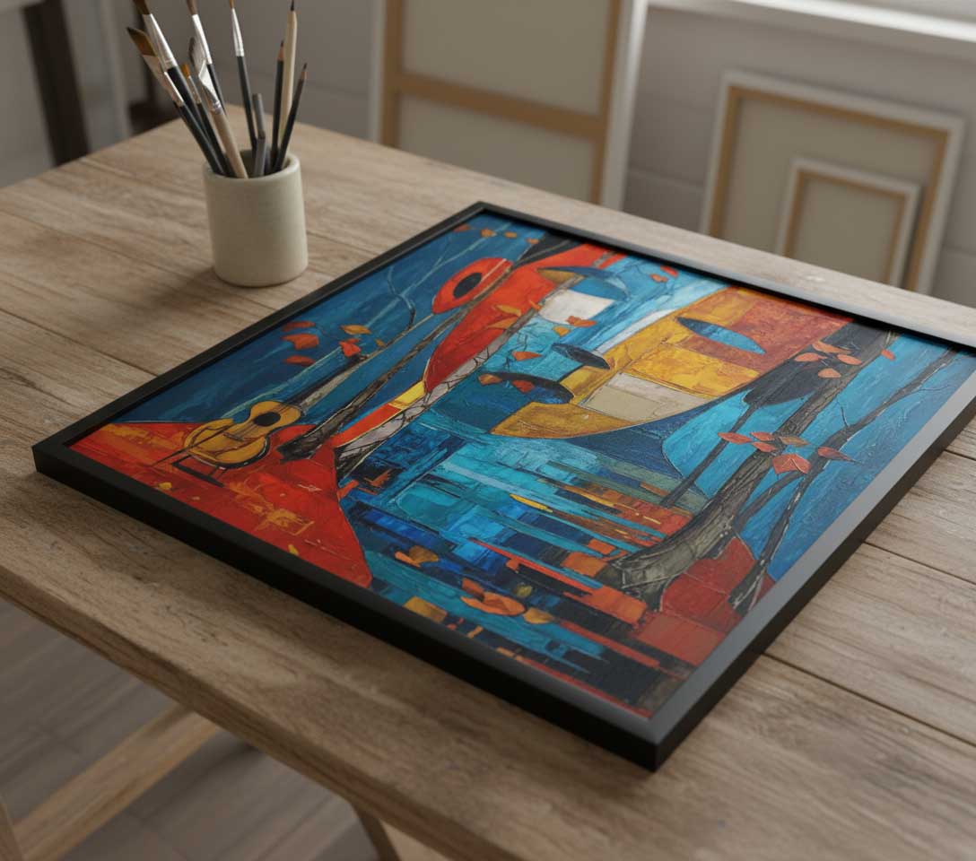 Autumn Scene Wall Art – Buy Large Canvas for Living Room and Bedroom