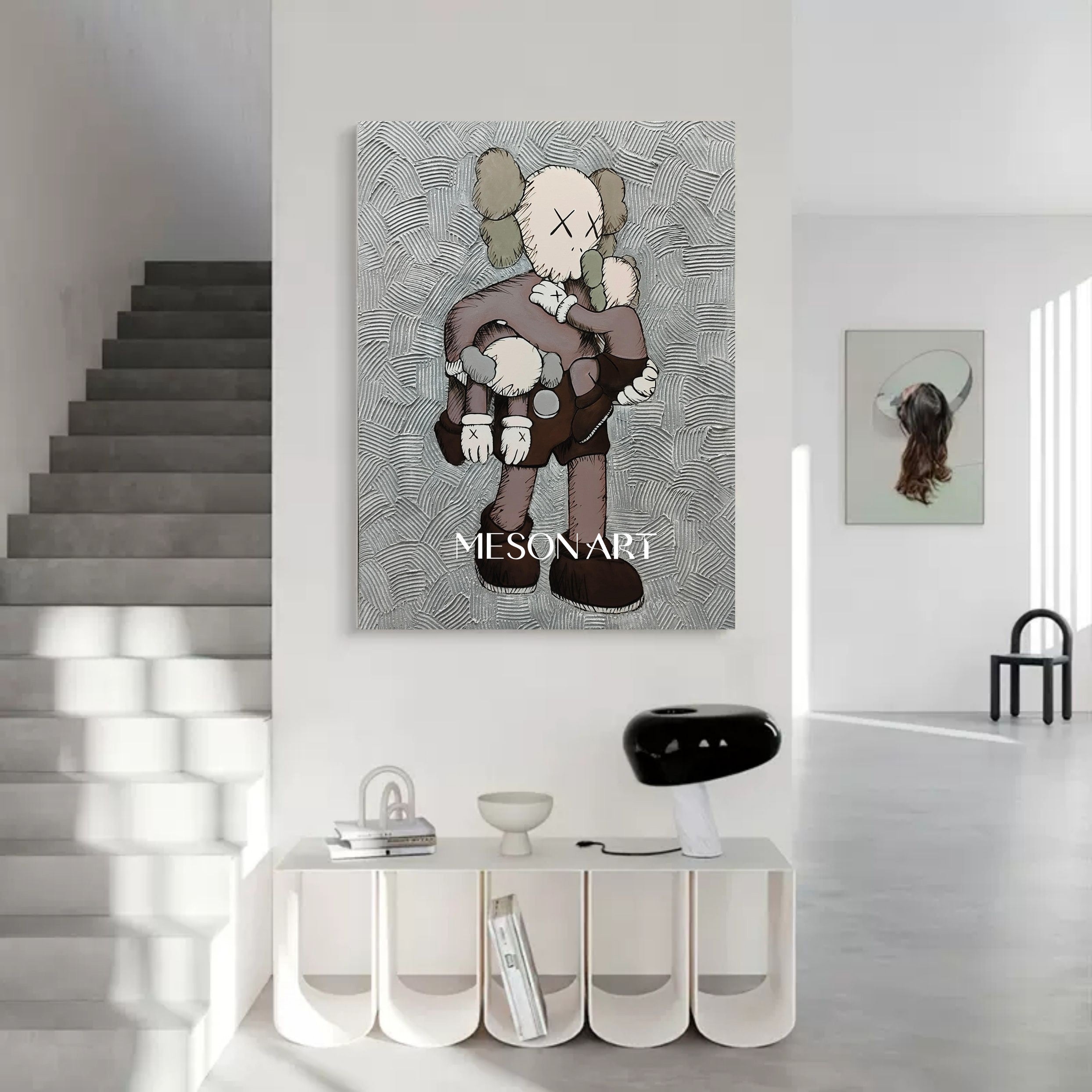 Kaws Pop Art Canvas Art for Sale Kaws Abstract Art Kaws Wall Art Decor Kaws Paintings