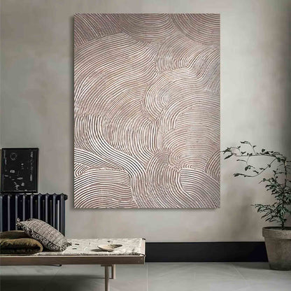 Gray Abstract Art Canvas For Sale Gray Minimalist Wall Painting Gray Textured Acrylic Painting