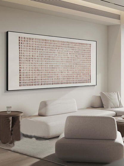 Green And White Textured Abstract Art Canvas Wabi Sabi Painting Green And White Minimalist Wall Art