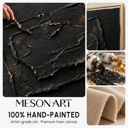 Wabi-Sabi Wall Decor, Dark Minimalist Aesthetic, Luxury Office Art Piece, Modern Living Room Centerpiece.