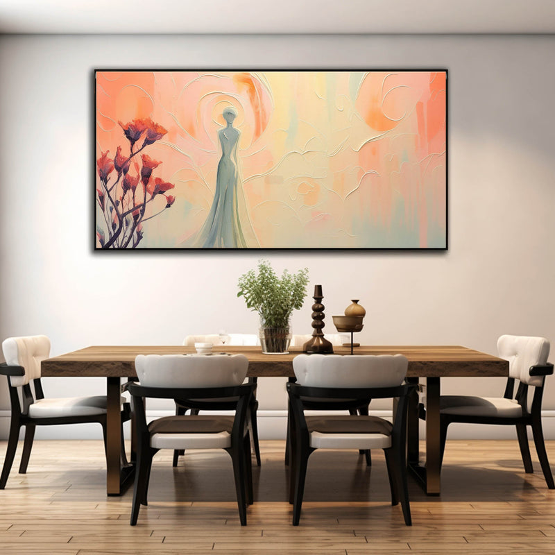 Large Abstract Art Wall Hanging Painting Extra Large Color Abstract Art Color Canvas Oil Painting
