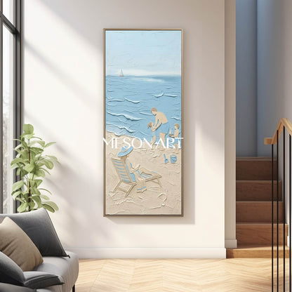 Living Room Statement Art, Bedroom Cozy Decor, Beach House Decor, Art Gift, Executive Space Art