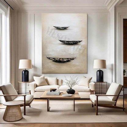 Boat Minimalist Abstract Art for Sale Boat Abstract Wall Art Decor Boat Minimalist Painting