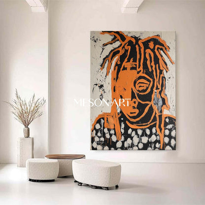 Minimalist Abstract Expressionism Painting Modern Framed Wall Art