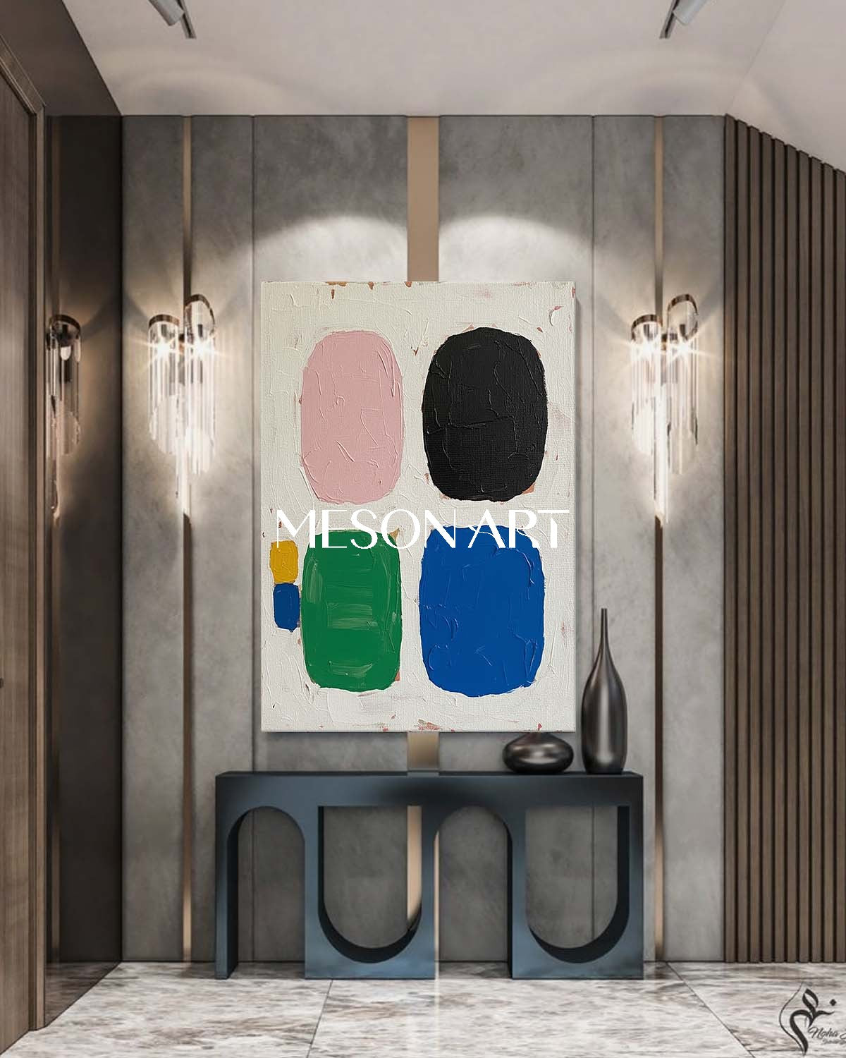 Art contemporain minimaliste #MA186