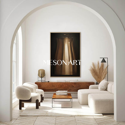 Hyperrealism Kettle Painting Hyperrealism Kettle Canvas Art Realistic Kettle Wall Art Decoration