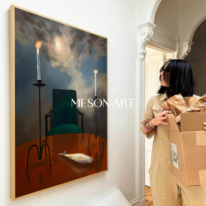 Surreal Still Life Art for Sale Surreal Still Life Fabric Wall Art Surreal Still Life Paintings