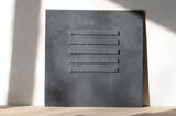 3D Black Textured Abstract Canvas Art Set of 2 Wabi Sabi Wall Art Black Minimalist Painting for Sale