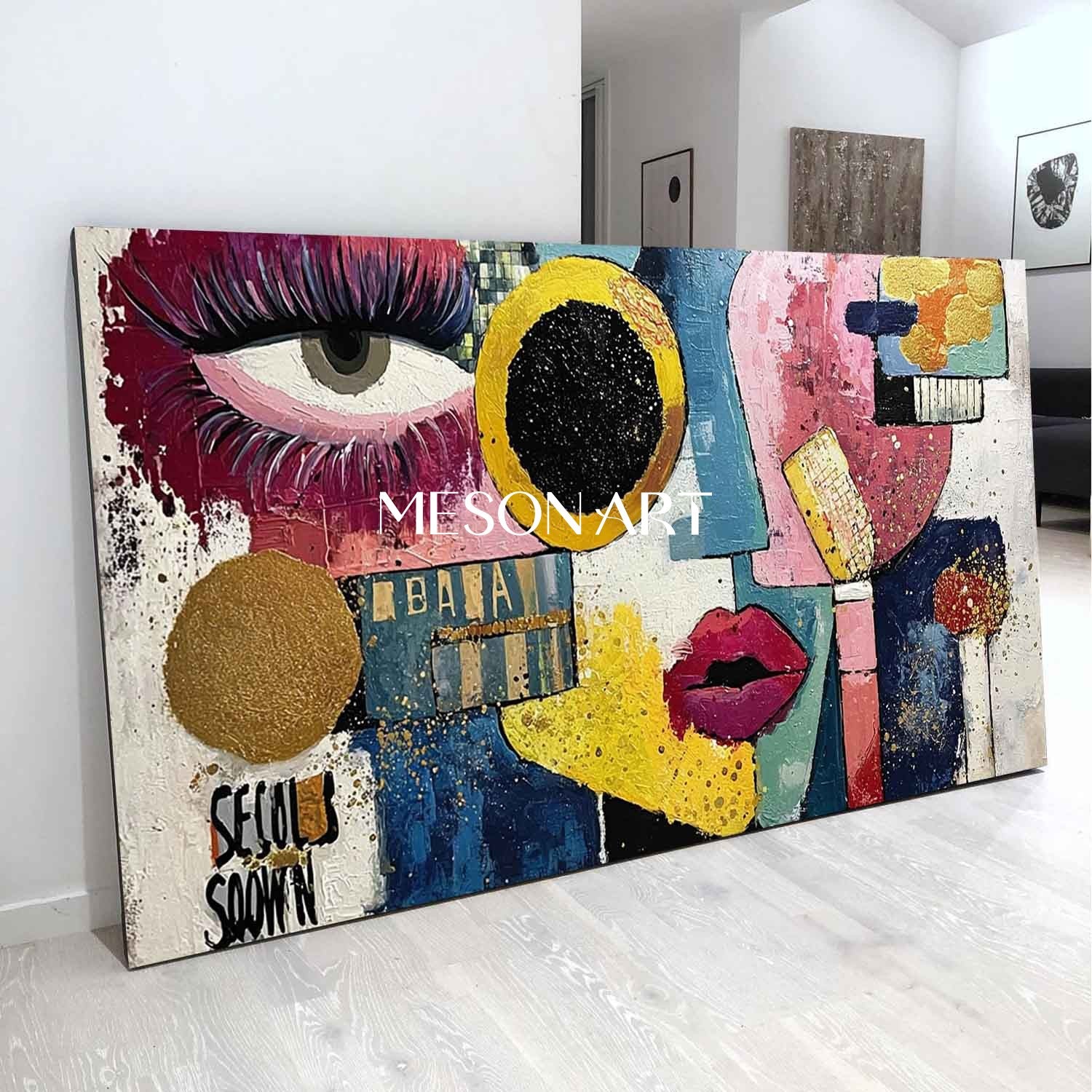 Extra Large Picasso Style Paintings Picasso Pop Wall Art Decor For Sale Picasso Abstract Canvas Art