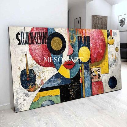 Extra Large Picasso Wall Art Decor For Sale Picasso Style Paintings Picasso Abstract Canvas Art