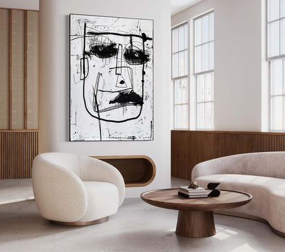 Basquiat Graffiti Abstract Canvas Art Basquiat Graffiti Abstract Wall Hanging Painting