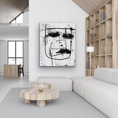 Basquiat Graffiti Abstract Canvas Art Basquiat Graffiti Abstract Wall Hanging Painting