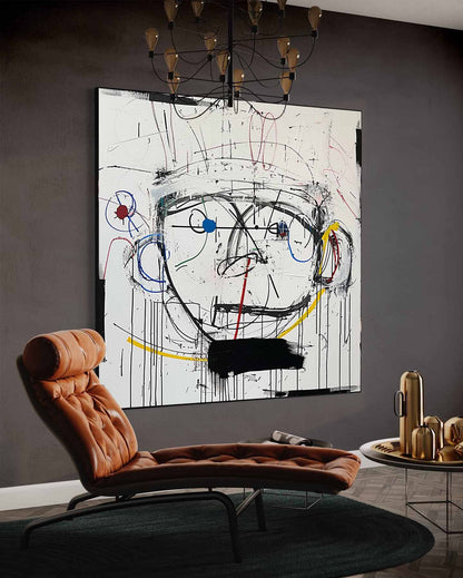Abstract Art Graffiti Canvas for Sale Line Graffiti Abstract Art Cool Graffiti Wall Mural