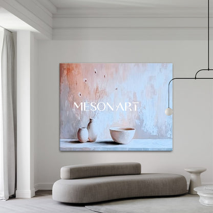 Modern Gray Pottery Jar Still Life Art for Sale Gray Pottery Jar Canvas Wall Art Gray Pottery Jar Still Life Painting