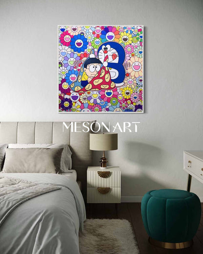 Doraemon Pop Art for Sale Doraemon Pop Canvas Wall Art Doraemon Pop Paintings