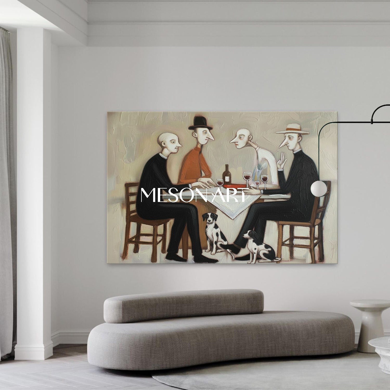 Contemporary Expressionist Art Ready to Hang Custom Modern Wall Decor