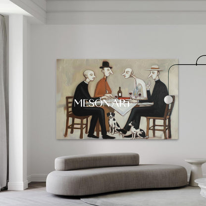 Contemporary Expressionist Art Ready to Hang Custom Modern Wall Decor