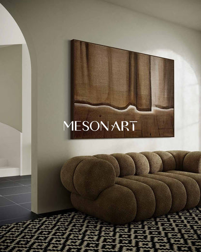 Hyperrealism Grey Curtain Painting Hyperrealism Curtain Canvas Art Realistic Curtain Wall Art Decoration