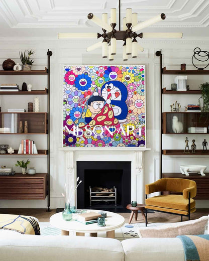 Doraemon Pop Art for Sale Doraemon Pop Canvas Wall Art Doraemon Pop Paintings