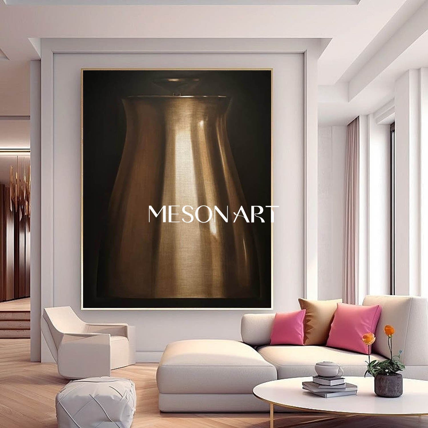 Hyperrealism Kettle Painting Hyperrealism Kettle Canvas Art Realistic Kettle Wall Art Decoration