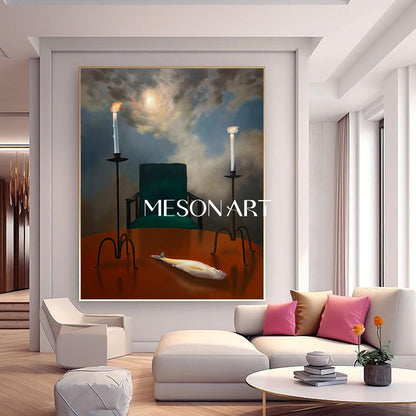 Surreal Still Life Art for Sale Surreal Still Life Fabric Wall Art Surreal Still Life Paintings