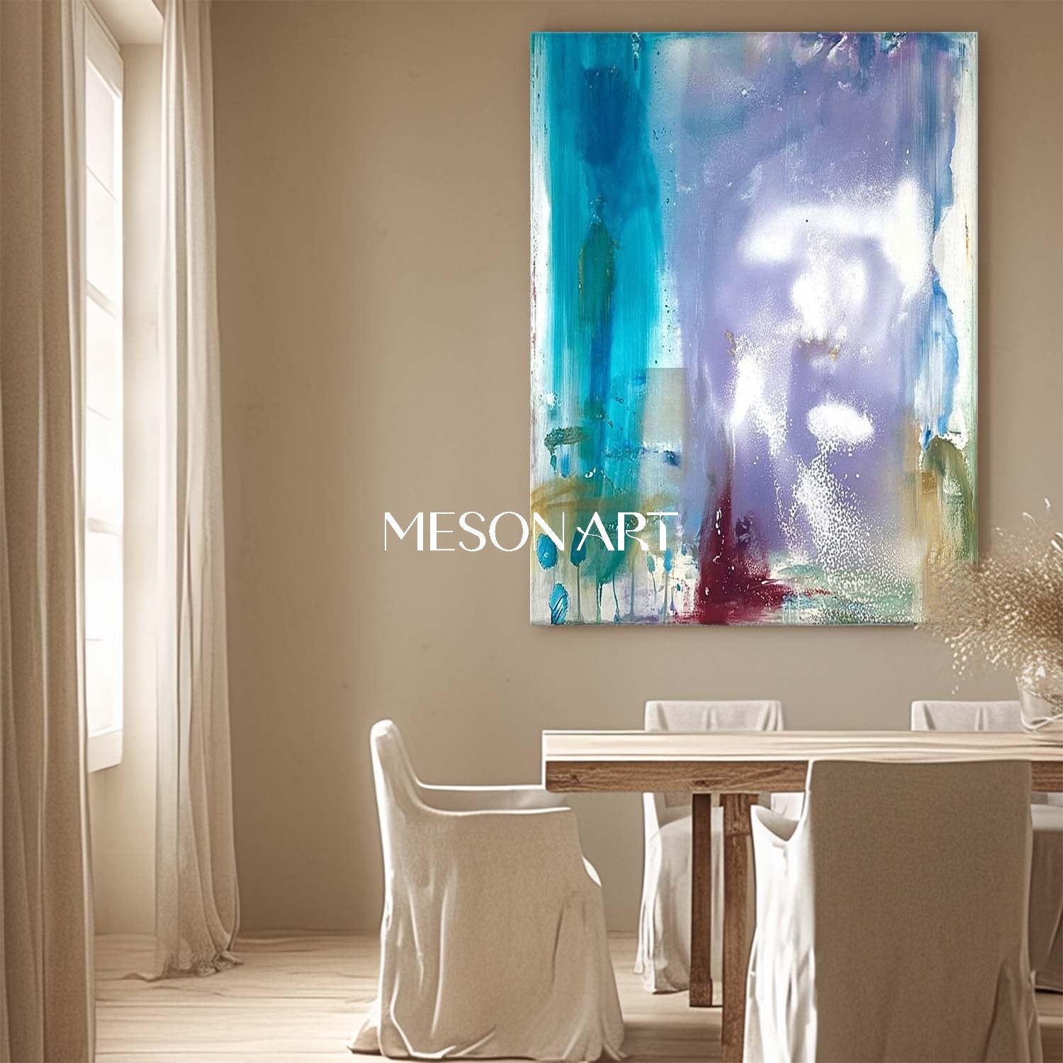 Bathroom Light Blue Abstract Wall Art Light Blue Abstract Paintings for Sale
